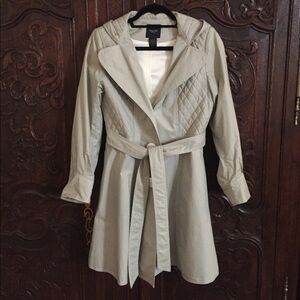 Smythe les vestes tan trench coat